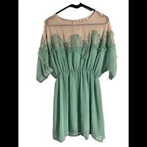 Mint tunic / dress size L